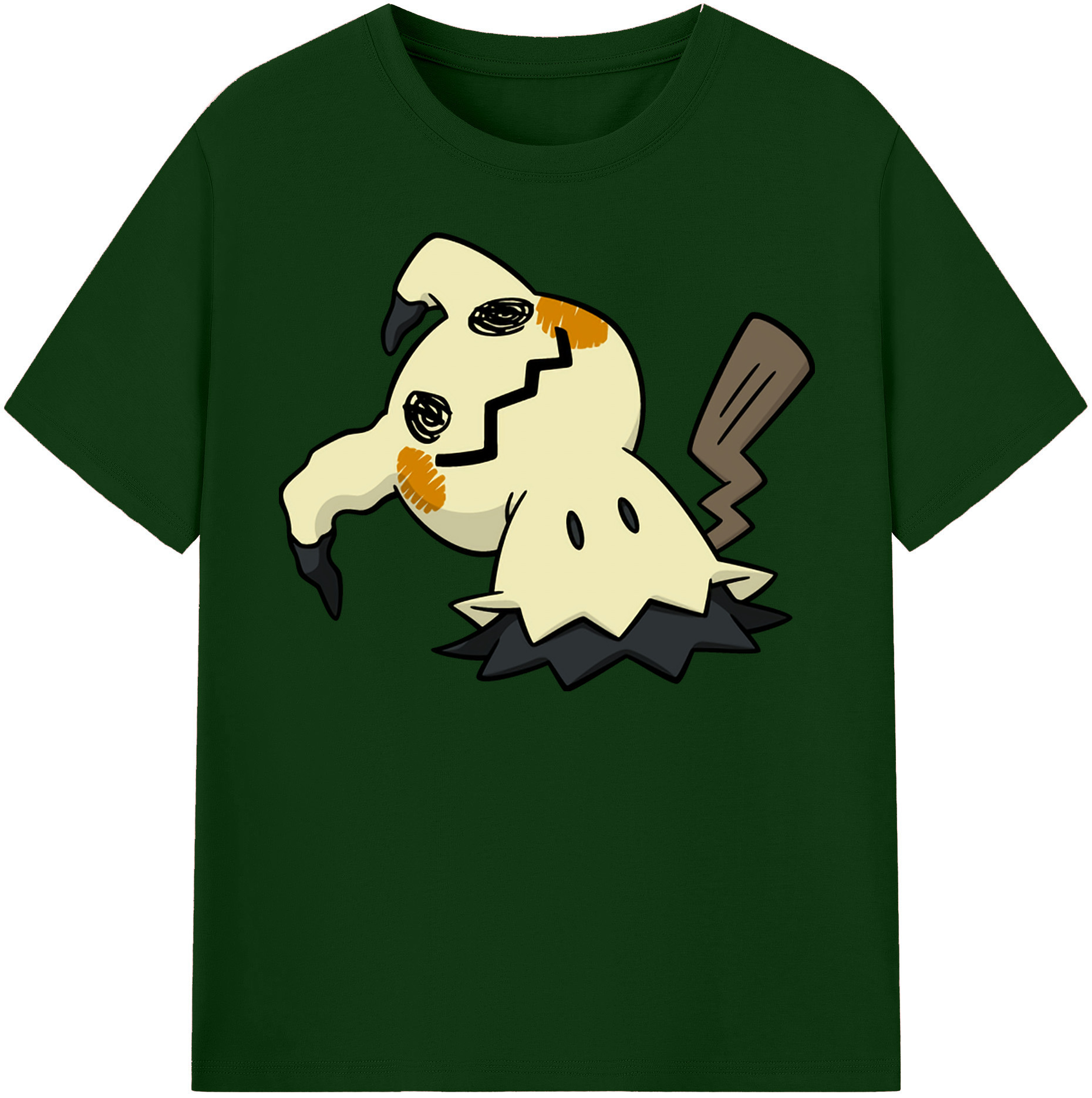 （画像用） ポケットモンスター Pokémon 綿100％半袖Tシャツ（フロントプリント）